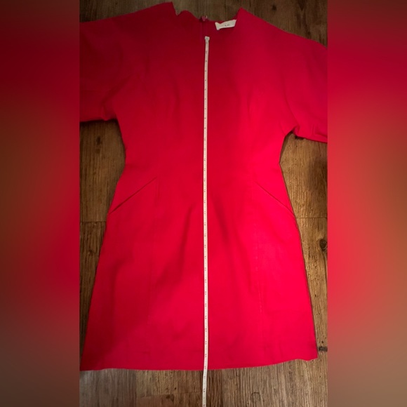 ALC Red Mini Dress sz 6 - Picture 9 of 13